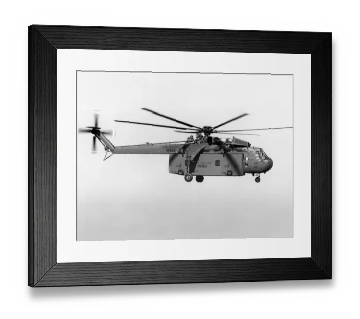 Framed Print : Sikorsky CH-54A Tarhe 68-18455 (S-64 Skycrane) Framed Print : Sikorsky CH-54A Tarhe 68-18455 (S-64 Skycrane)