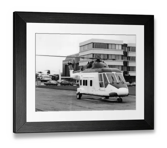 Framed Print : The first Westland 30 G-BIWY for British Airways at Gatwick Framed Print : The first Westland 30 G-BIWY for British Airways at Gatwick