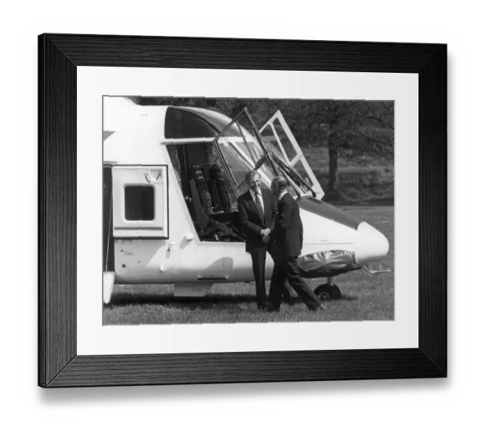 Framed Print : HRH The Duke of Edinburgh - Westland Framed Print : HRH The Duke of Edinburgh - Westland