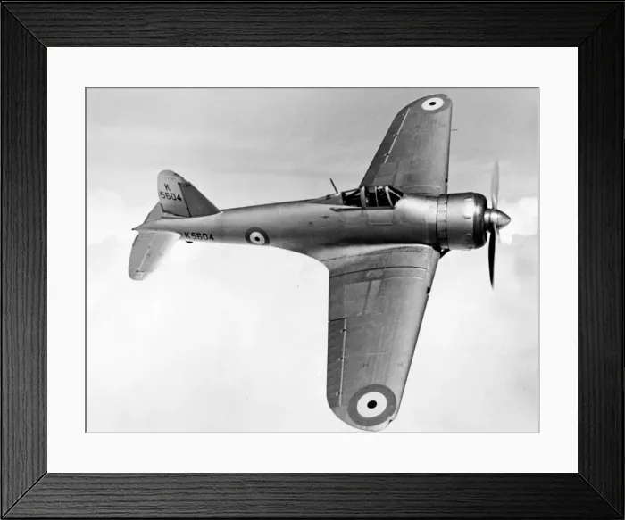 Framed Print : Gloster F5 / 34 K5604 Framed Print : Gloster F5 / 34 K5604