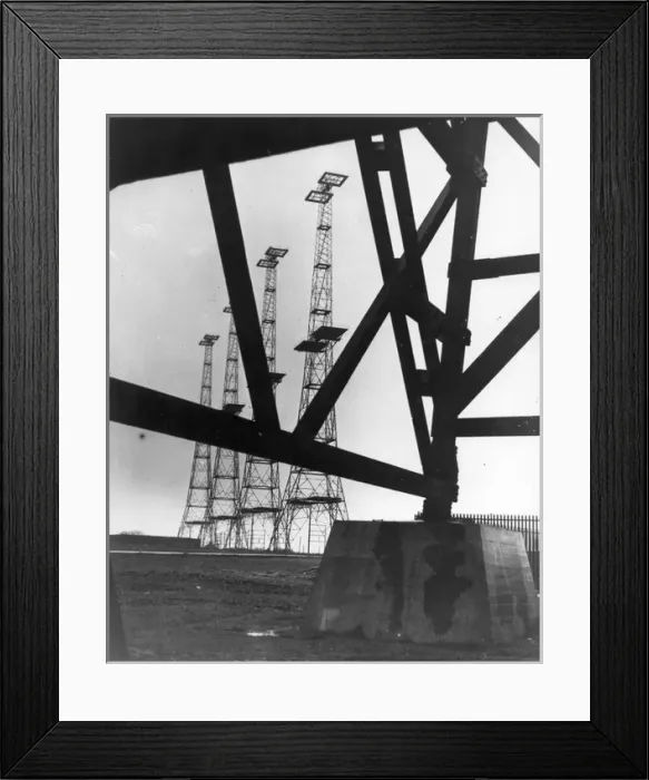 Framed Print : CH transmitter masts Framed Print : CH transmitter masts