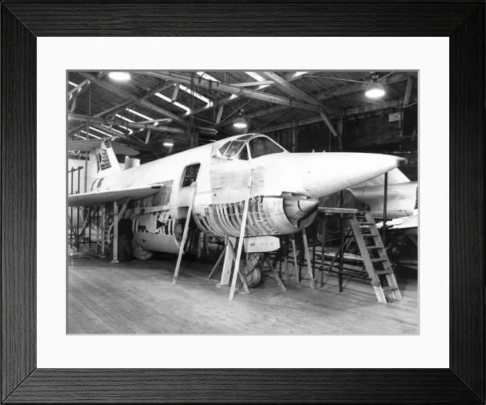 Framed Print : Mockup of the Saunders-Row SR177 at Cowes