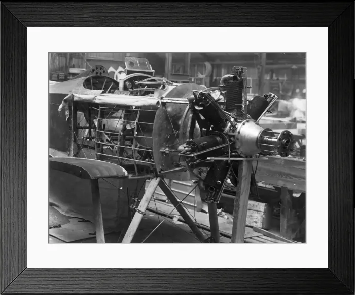 Framed Print : Westland Wagtail under construction Framed Print : Westland Wagtail under construction