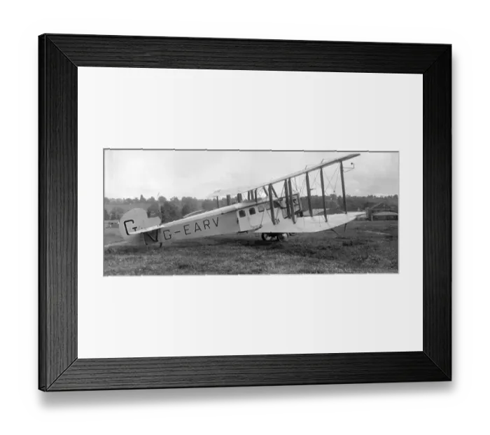 Framed Print : Westland Limousine III G-EARV at Yeovil in June 1920 Framed Print : Westland Limousine III G-EARV at Yeovil in June 1920