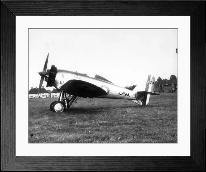 Framed Print : Westland Interceptor J9124 Framed Print : Westland Interceptor J9124
