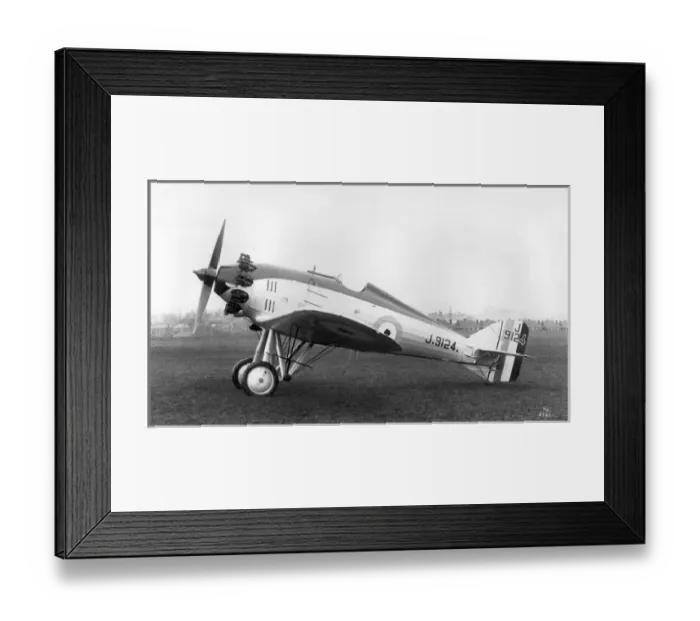 Framed Print : Westland Interceptor J9124 Framed Print : Westland Interceptor J9124
