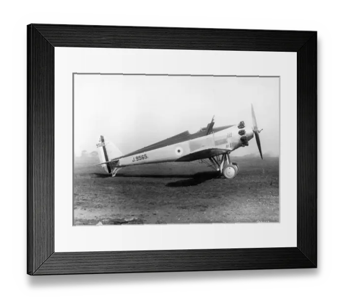 Framed Print : Westland COW Gun Fighter J9565