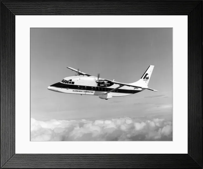 Framed Print : Short 360 G-WIDE of Allegheny Commuter Framed Print : Short 360 G-WIDE of Allegheny Commuter