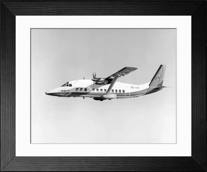 Framed Print : Short 360 Advanced SE-IXE of Air Hudik of Sweden Framed Print : Short 360 Advanced SE-IXE of Air Hudik of Sweden
