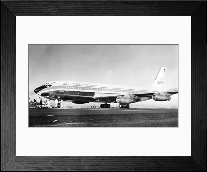 Framed Print : The first Boeing 707-121 N708PA Framed Print : The first Boeing 707-121 N708PA