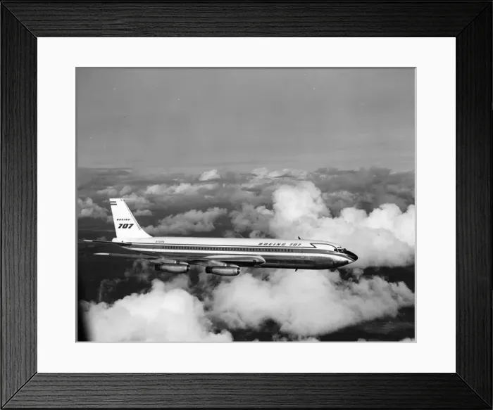 Framed Print : The first Boeing 707-121 N708PA Framed Print : The first Boeing 707-121 N708PA