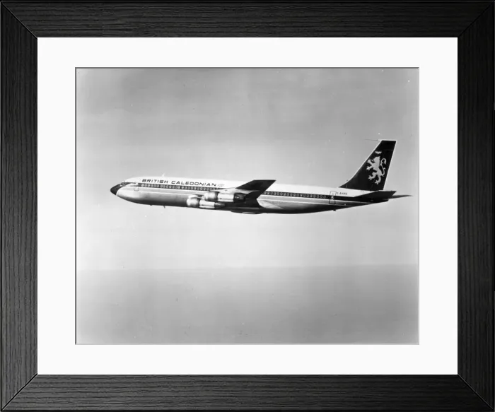 Framed Print : Boeing 707-355C G-AXRS County of Caithness Framed Print : Boeing 707-355C G-AXRS County of Caithness
