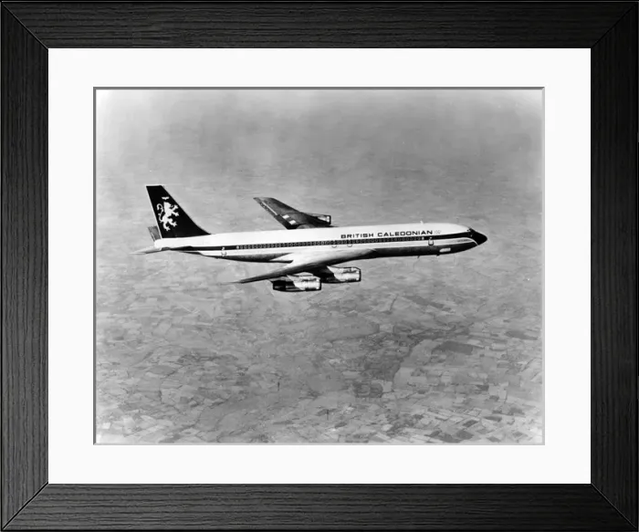 Framed Print : Boeing 707-355C G-AXRS County of Caithness Framed Print : Boeing 707-355C G-AXRS County of Caithness