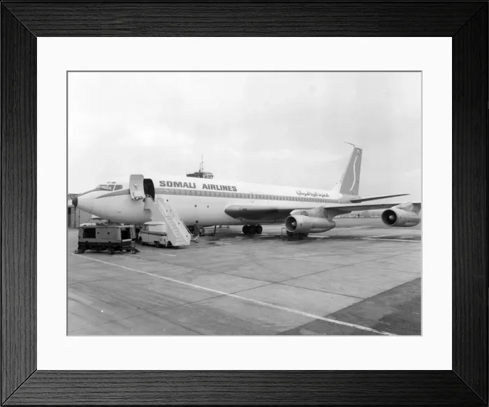 Framed Print : Boeing 707 of Somali Airlines Framed Print : Boeing 707 of Somali Airlines