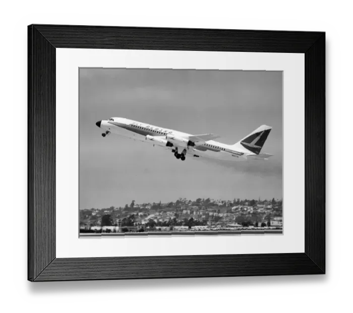 Framed Print : Convair 880-M N8477H of Alaska Airlines Framed Print : Convair 880-M N8477H of Alaska Airlines