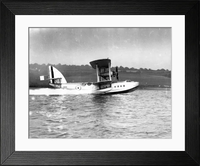 Framed Print : The first Short S8 / 8 Rangoon S1433 Framed Print : The first Short S8 / 8 Rangoon S1433