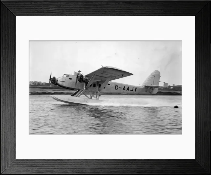 Framed Print : Short S11 Valetta G-aJY as a seaplane Framed Print : Short S11 Valetta G-aJY as a seaplane