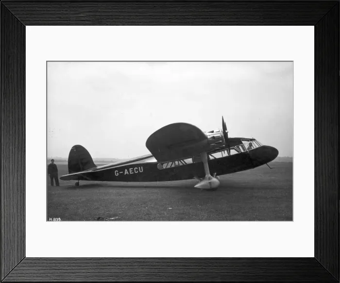 Framed Print : Short S22 Scion Senior G-AECU Framed Print : Short S22 Scion Senior G-AECU