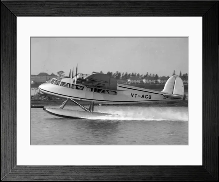 Framed Print : The first Short S22 Scion Senior VT-AGU Framed Print : The first Short S22 Scion Senior VT-AGU