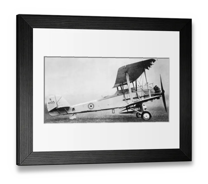Framed Print : The first production Vickers Vincent K4105 Framed Print : The first production Vickers Vincent K4105