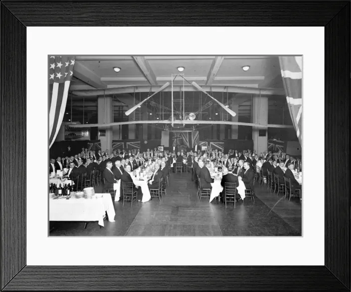 Framed Print : A Dinner at the suggestion of Colonel The Master of Sempill Framed Print : A Dinner at the suggestion of Colonel The Master of Sempill