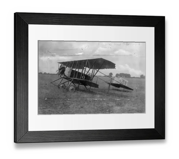 Framed Print : Arnell & Baumann Caudron-Type Biplane circa 1915-1916 Framed Print : Arnell & Baumann Caudron-Type Biplane circa 1915-1916