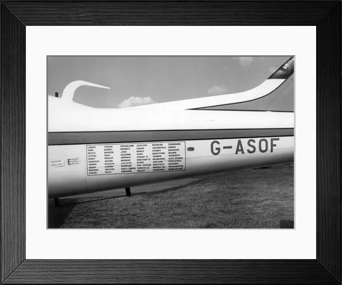 Framed Print : Beagle B206 Series 1 G-ASOF Framed Print : Beagle B206 Series 1 G-ASOF