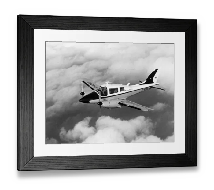 Framed Print : Beagle B206 Series 1 G-ASWJ belonging to Rolls Royce Framed Print : Beagle B206 Series 1 G-ASWJ belonging to Rolls Royce