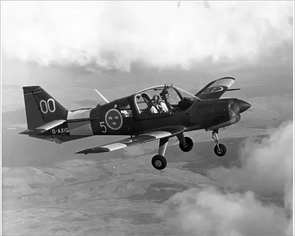 The second prototype Scottish Aviation Bulldog G-AXIG