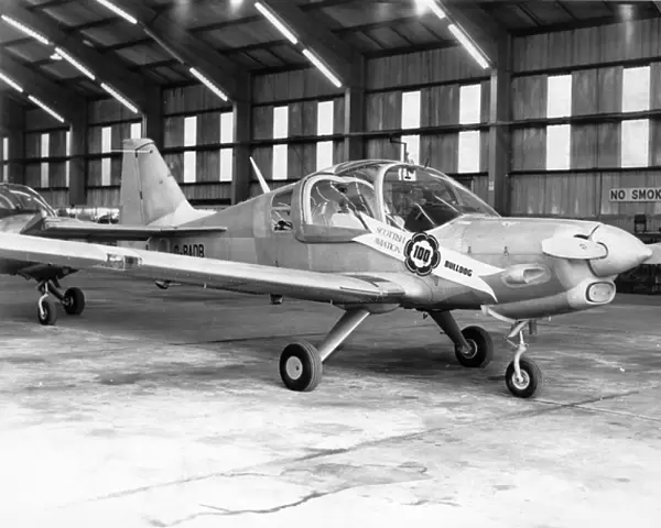 The 100th Scottish Aviation Bulldog G-RADB