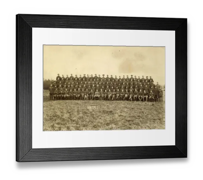 Framed Print : Officers NCOs and men of No24 Squadron RAF in France Framed Print : Officers NCOs and men of No24 Squadron RAF in France