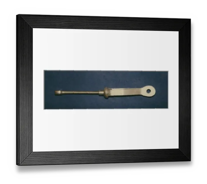 Framed Print : Silver Turnbuckle Award Framed Print : Silver Turnbuckle Award