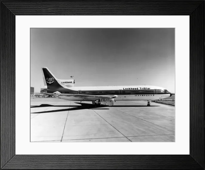 Framed Print : The first Lockheed L1011 TriStar N1011 is rolled out Framed Print : The first Lockheed L1011 TriStar N1011 is rolled out