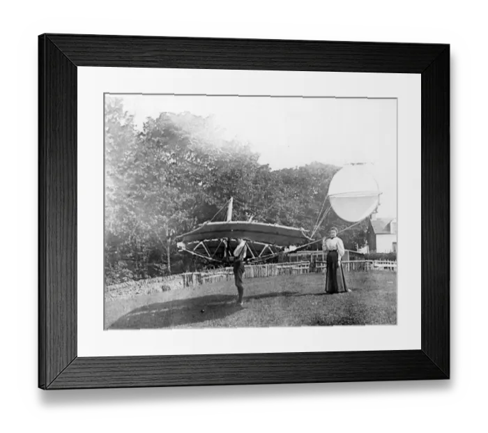Framed Print : Pilcher Pilcher and his sister with the Beetle Framed Print : Pilcher Pilcher and his sister with the Beetle