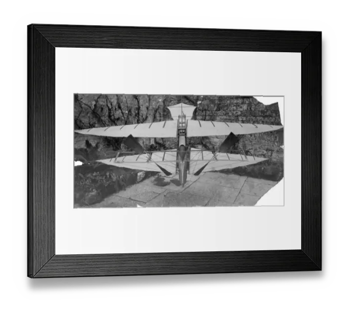 Framed Print : Stringfellow 1886 biplane model Framed Print : Stringfellow 1886 biplane model