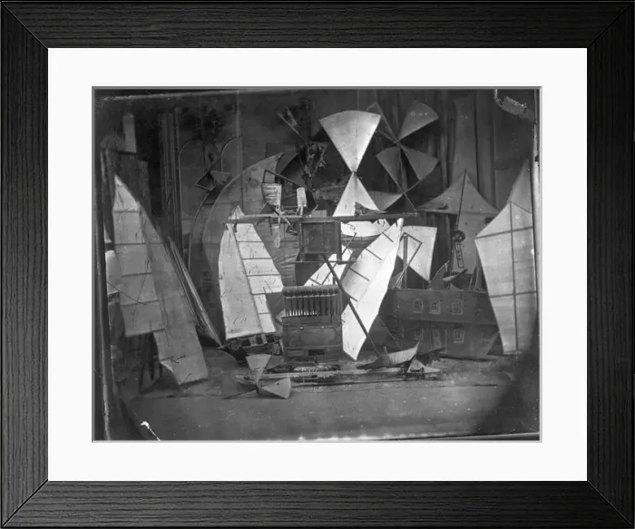 Framed Print : Corner of Stringfellows workshop Framed Print : Corner of Stringfellows workshop