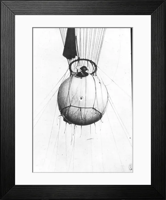 Framed Print : Piccard in the gondola Framed Print : Piccard in the gondola