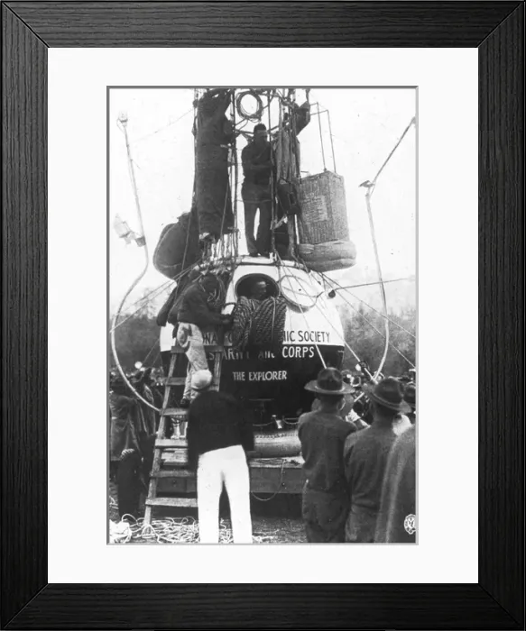 Framed Print : Explorer final preparations Framed Print : Explorer final preparations