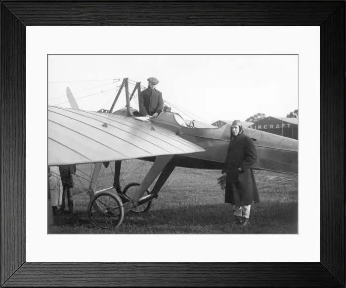 Framed Print : Lt John Cyril Porte (1884-1919) at Hendon