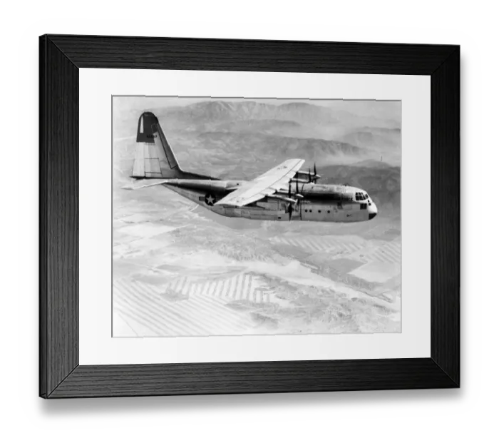 Framed Print : The second prototype Lockheed YC-130-LO Hercules 53-3397 Framed Print : The second prototype Lockheed YC-130-LO Hercules 53-3397