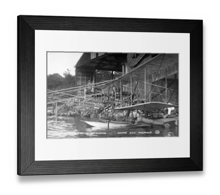 Framed Print : Lakes Waterhen 1912 Framed Print : Lakes Waterhen 1912