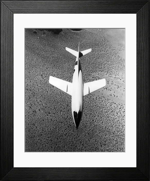 Framed Print : Douglas D-558-2 Skyrocket at low altitude over Mojave Desert Framed Print : Douglas D-558-2 Skyrocket at low altitude over Mojave Desert