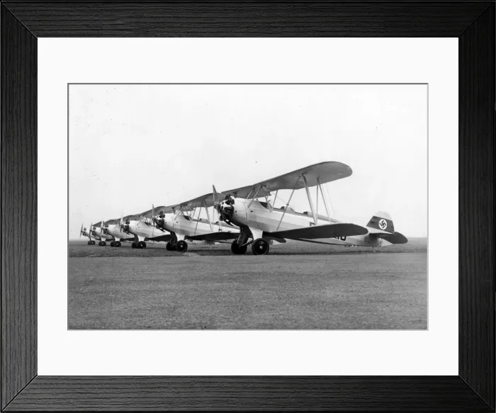 Framed Print : Focke-Wulf Fw44B Stieglitz