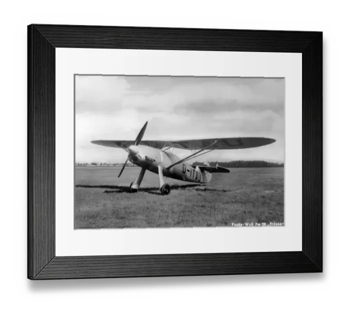 Framed Print : Focke-Wulf Fw56 Stosser D-ITAU Framed Print : Focke-Wulf Fw56 Stosser D-ITAU