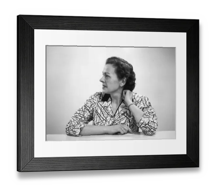 Framed Print : Miss Betty Voyce Framed Print : Miss Betty Voyce