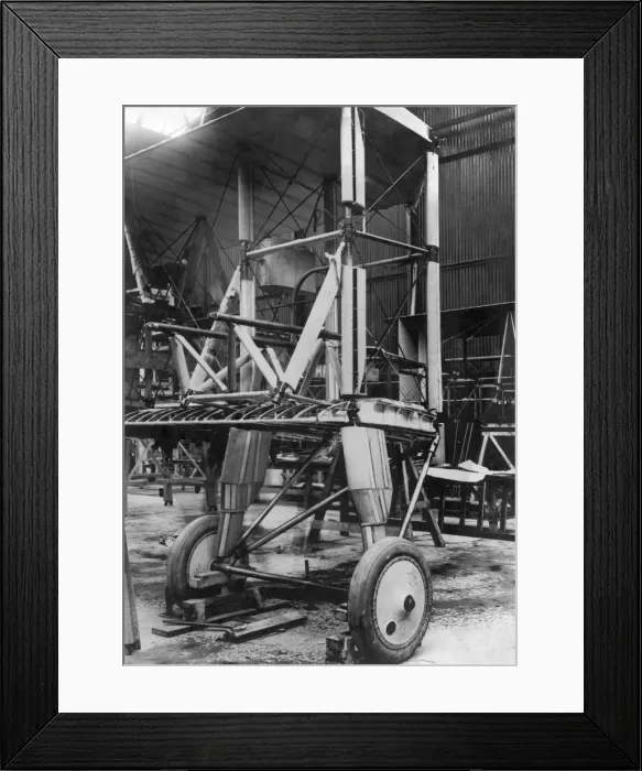 Framed Print : Undercarriage and wing assembly of a Blackburn RT1 Kangaroo Framed Print : Undercarriage and wing assembly of a Blackburn RT1 Kangaroo