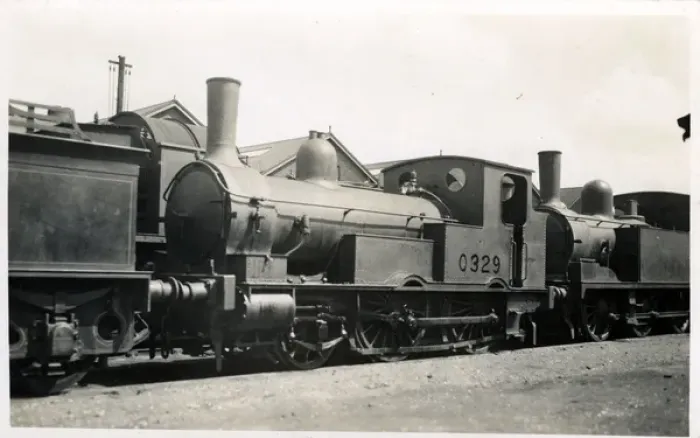 Framed Print : 0329 Locomotive 0-6-0, Unknown location Framed Print : 0329 Locomotive 0-6-0, Unknown location