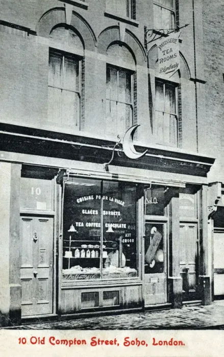 Framed Print : 10 Old Compton Street - Pattisserie Tea Rooms of P Lombardy Framed Print : 10 Old Compton Street - Pattisserie Tea Rooms of P Lombardy