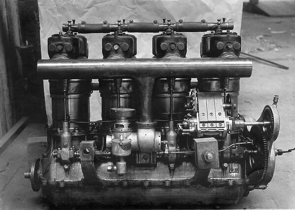 The 100hp Panhard-Levassor engine for the Bolotoff Triplane
