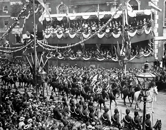 Framed Print : 12th Hussars Reg. Queen Victoria's Diamond Jubilee parade Framed Print : 12th Hussars Reg. Queen Victoria's Diamond Jubilee parade